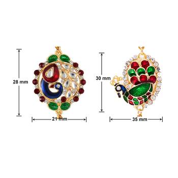 Mahi Combo of Charming Two Rakhis 5