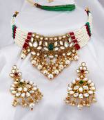 Red pearl necklace sets