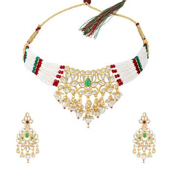 Red pearl necklace sets 2