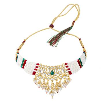 Red pearl necklace sets 3