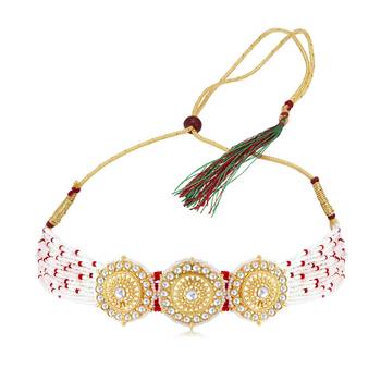 Red pearl necklace sets 3