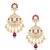 Maroon pearl necklace-sets