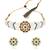 Red pearl necklace sets