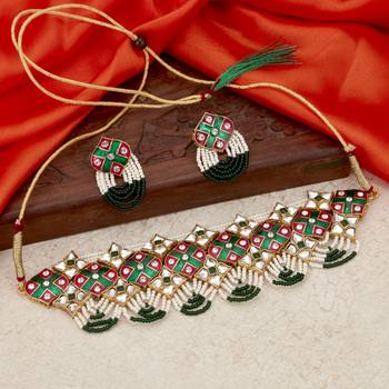 Red pearl necklace sets 1