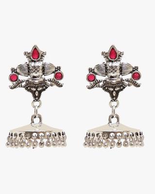 Silver jhumkas 1