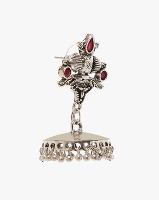 Silver jhumkas 2