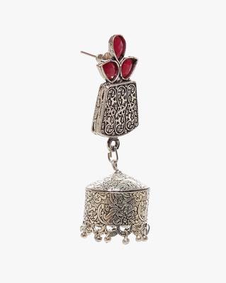 Silver jhumkas 2