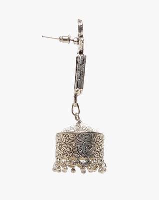 Silver jhumkas 3