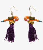 Purple danglers-drops