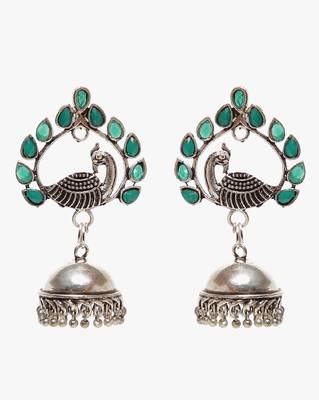 Silver jhumkas 1