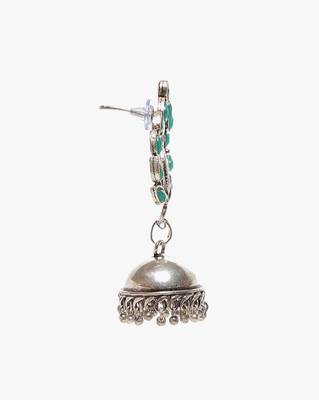 Silver jhumkas 3