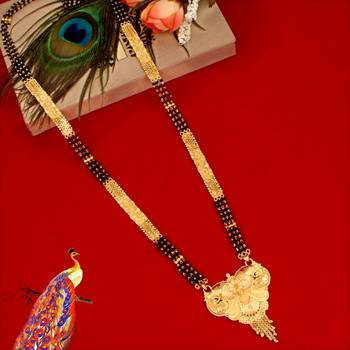 Multicolor cubic zirconia mangalsutra 2