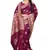 Beige woven art silk saree with blouse