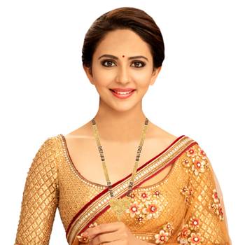 Multicolor cubic zirconia mangalsutra 3