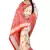 Red woven art silk saree with blouse