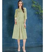 Green colour Tusser kurti