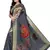 Grey Zari Woven Banarasi Silk Saree With Blouse