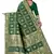 Green Zari Woven Banarasi Silk Bandhani Saree With Blouse