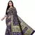 Navy Blue Zari Woven Banarasi Silk Bandhani Saree With Blouse