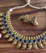 Blue agate necklaces