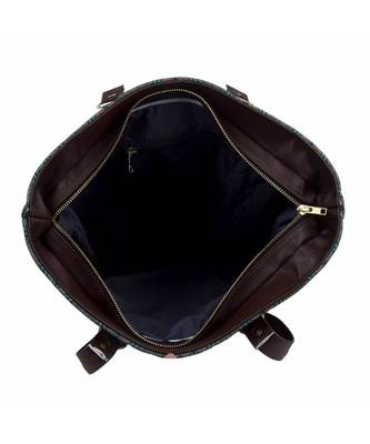 White Lotus Flower Designer Tote Bag 5