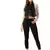 Anekaant Black & Multi Solid Cotton Scarf with Lace Border