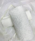White Chikankari Embroidered Georgette Unstitched Salwar Kameez With Dupatta
