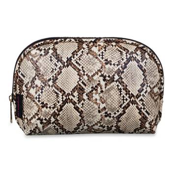 NFI essentials Semicircle Makeup Pouch for Women Stylish Pouch for Makeup Accessories Travel Organiser Cosmetic Pouches 1