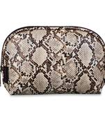 NFI essentials Semicircle Makeup Pouch for Women Stylish Pouch for Makeup Accessories Travel Organiser Cosmetic Pouches