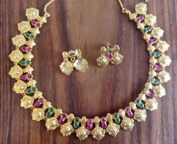 Multicolor agate necklaces 1