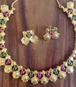 Multicolor agate necklaces