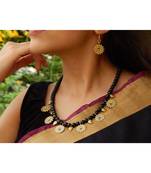 Black agate necklace-sets