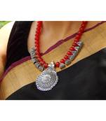 Red necklace-sets