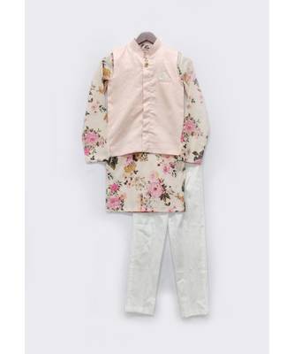 Peach Silk Bundi Set 1