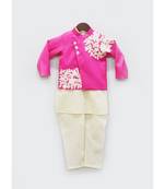 White Self Kurti And Salwar