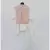 Off white Kurta Pant with Peach Embroidered Jacket