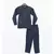 Dark Blue Coat Pant with Black Metal Buttons
