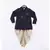 Black Band Gala with Golden Balloon Pant