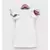 Off White Neoprene Dress