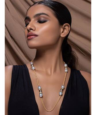 Grey stone Necklaces 1