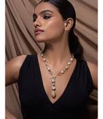 Gold stone Necklaces