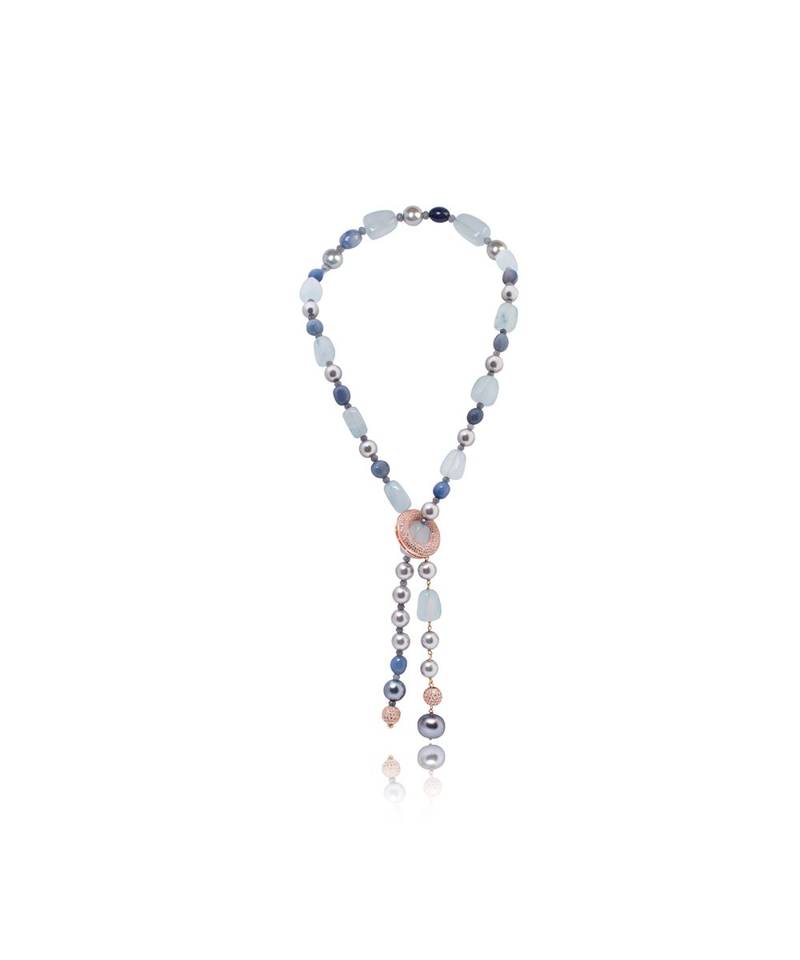 Blue stone Necklaces