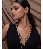 Black stone Necklaces