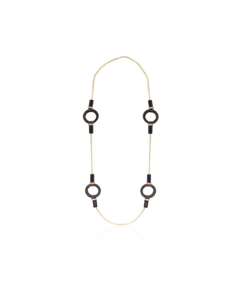 Black stone Necklaces