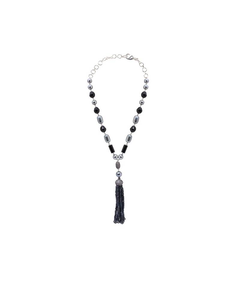 Black stone Necklaces