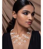 White stone Necklaces