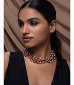 Blush Pink stone Necklaces