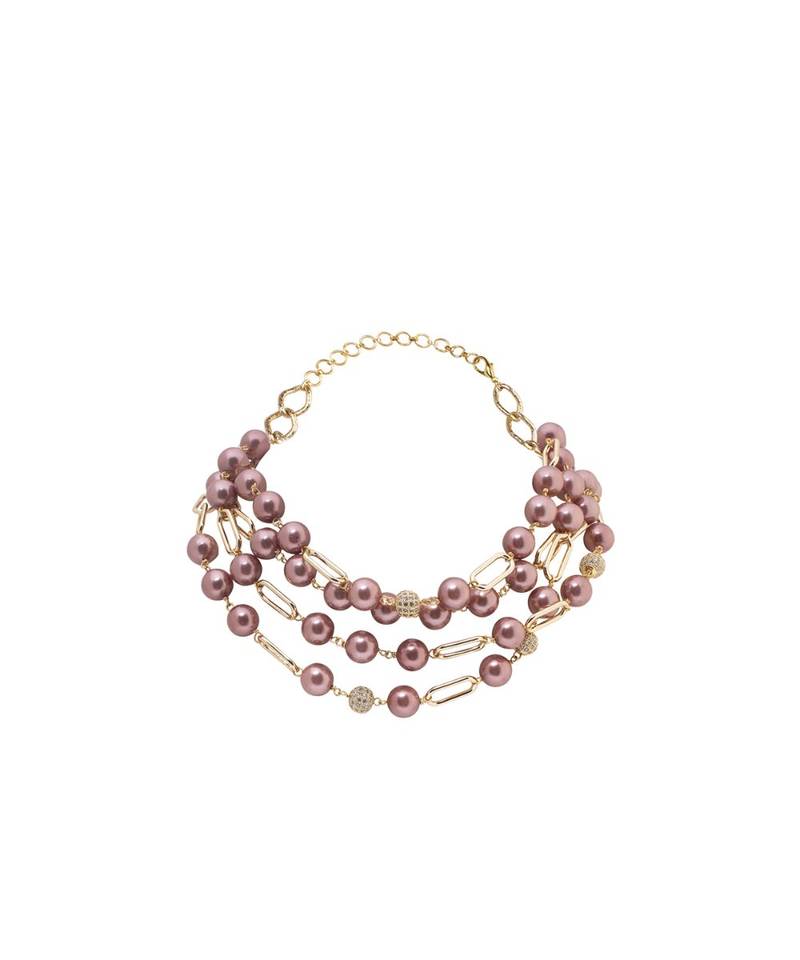 Blush Pink stone Necklaces