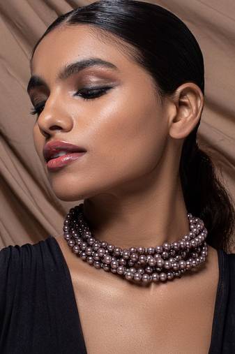Brown stone Necklaces