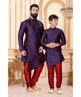 FATHER & SON MATCHING INDIAN OUTFITS 1